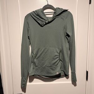 5.11 Tactical Aphrodite Cowl Neck Pullover Sage Green Size Small